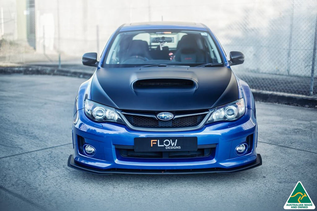 Impreza WRX / STI G3 Hatch (FL) Front Lip Splitter-Flow Designs