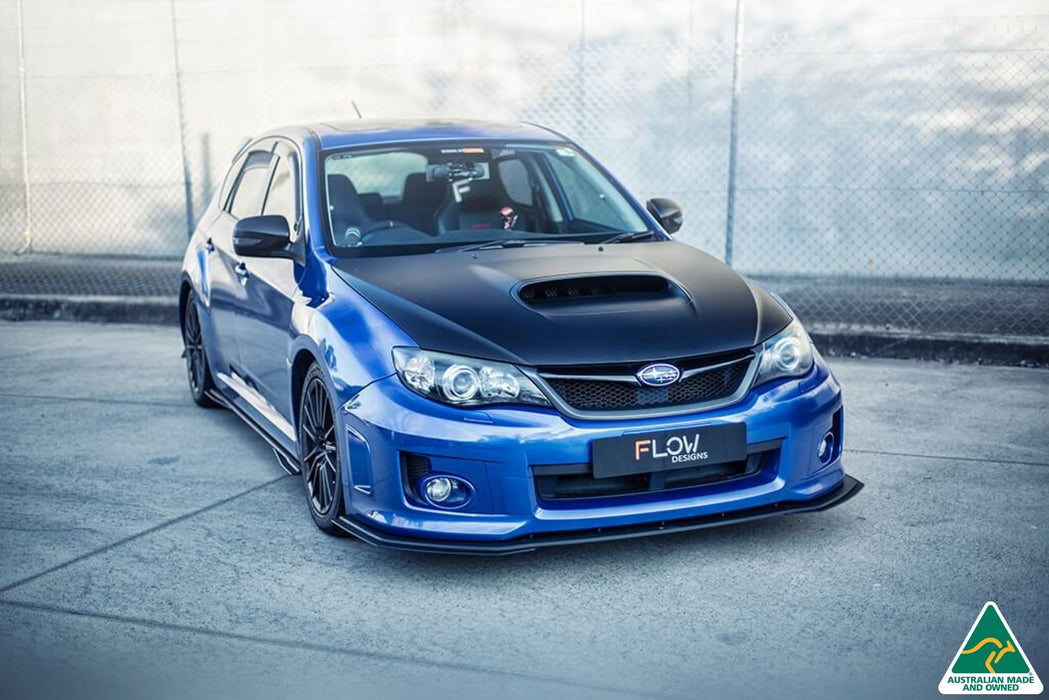 Impreza WRX / STI G3 Hatch (FL) Side Splitter Extensions (2 Pairs)-Flow Designs