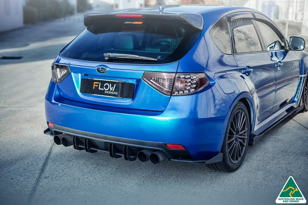 Impreza WRX / STI G3 Hatch (FL) Rear Spat Winglets (Pair)-Flow Designs