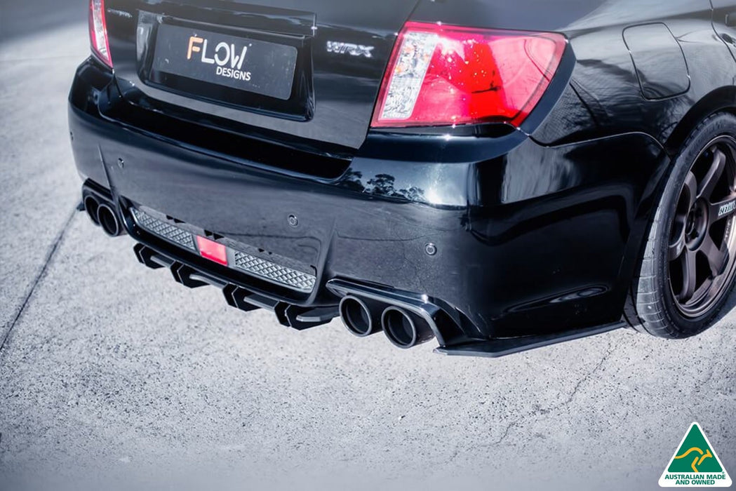 Impreza WRX / STI G3 Sedan FL Flow-Lock Rear Diffuser-Flow Designs