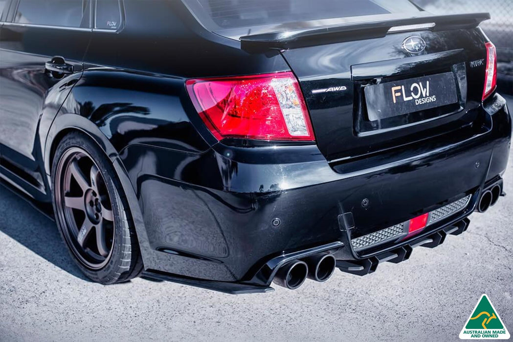 Impreza WRX / STI G3 Sedan FL Flow-Lock Rear Diffuser-Flow Designs