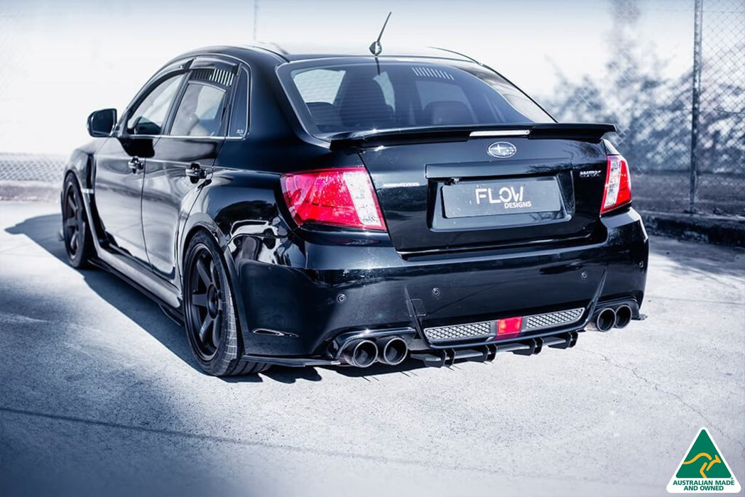 Impreza WRX / STI G3 Sedan FL Side Skirt Splitter Extensions (2 Pairs)-Flow Designs