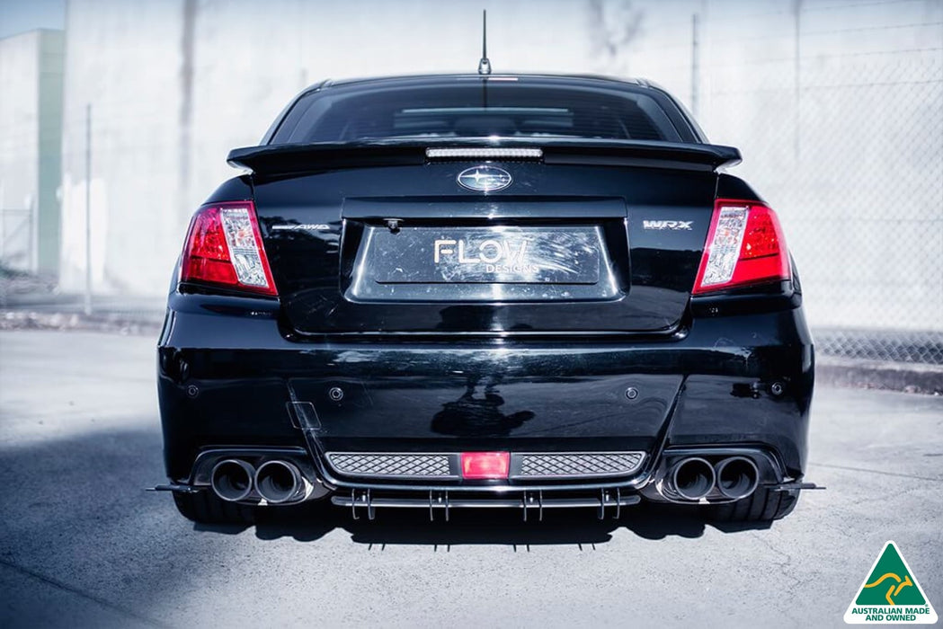 Impreza WRX / STI G3 Sedan FL Flow-Lock Rear Diffuser-Flow Designs