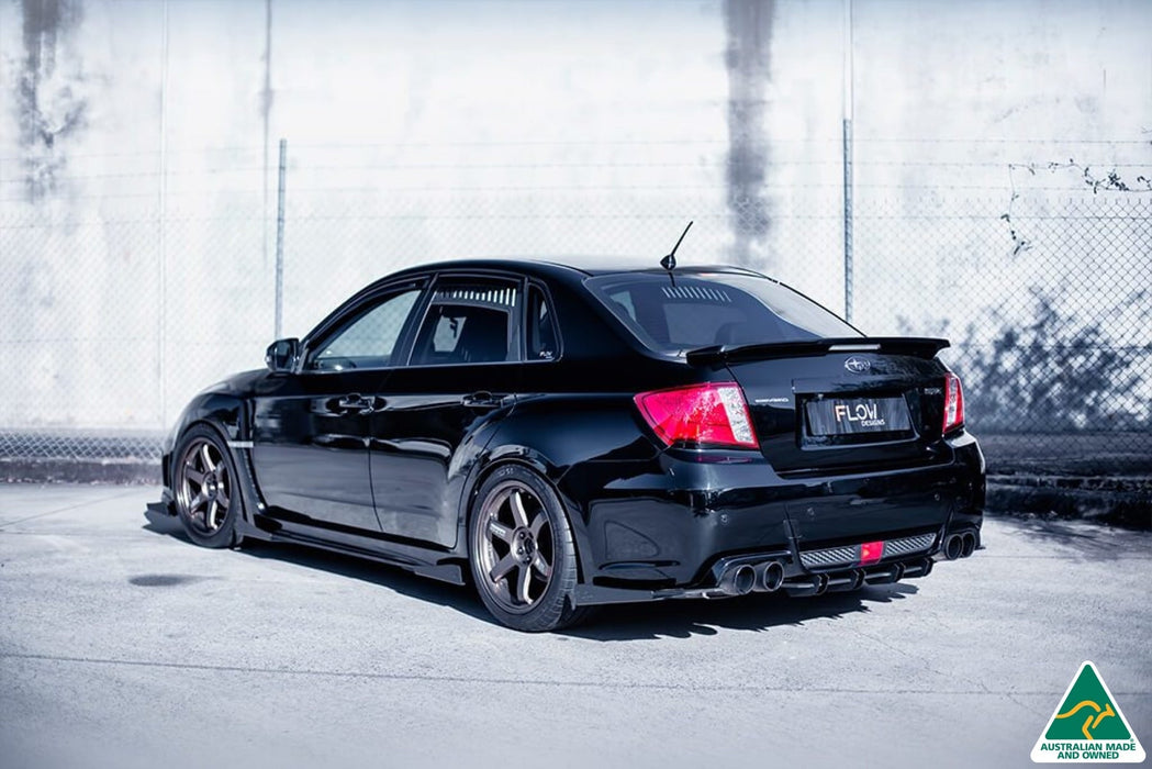 Impreza WRX / STI G3 Sedan FL Flow-Lock Rear Diffuser-Flow Designs
