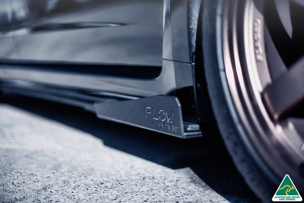 Impreza WRX / STI G3 Sedan FL Side Skirt Splitter Winglets (Pair)-Flow Designs
