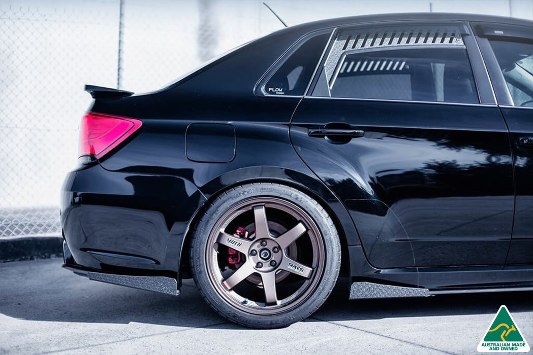 Impreza WRX / STI G3 Sedan FL Rear Spat Winglets (Pair)-Flow Designs