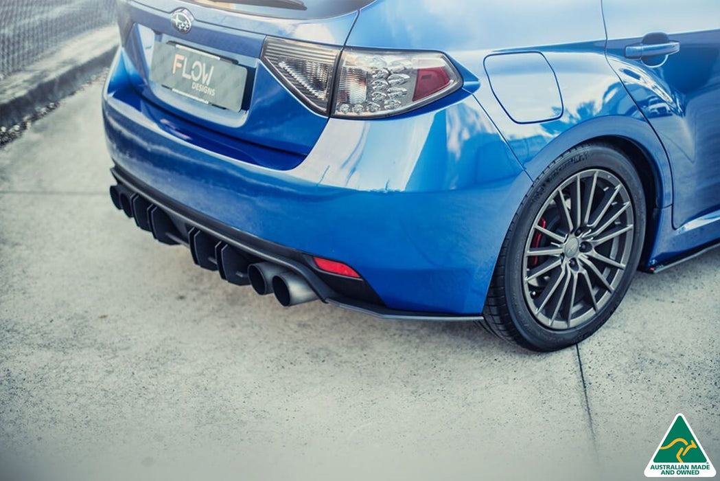 Impreza WRX / STI G3 Hatch (FL) Flow-Lock Rear Diffuser-Flow Designs