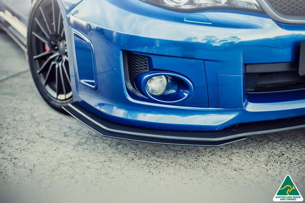 Impreza WRX / STI G3 Hatch (FL) Front Lip Splitter Extensions (Pair)-Flow Designs
