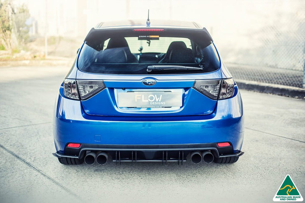 Impreza WRX / STI G3 Hatch (FL) Flow-Lock Rear Diffuser-Flow Designs