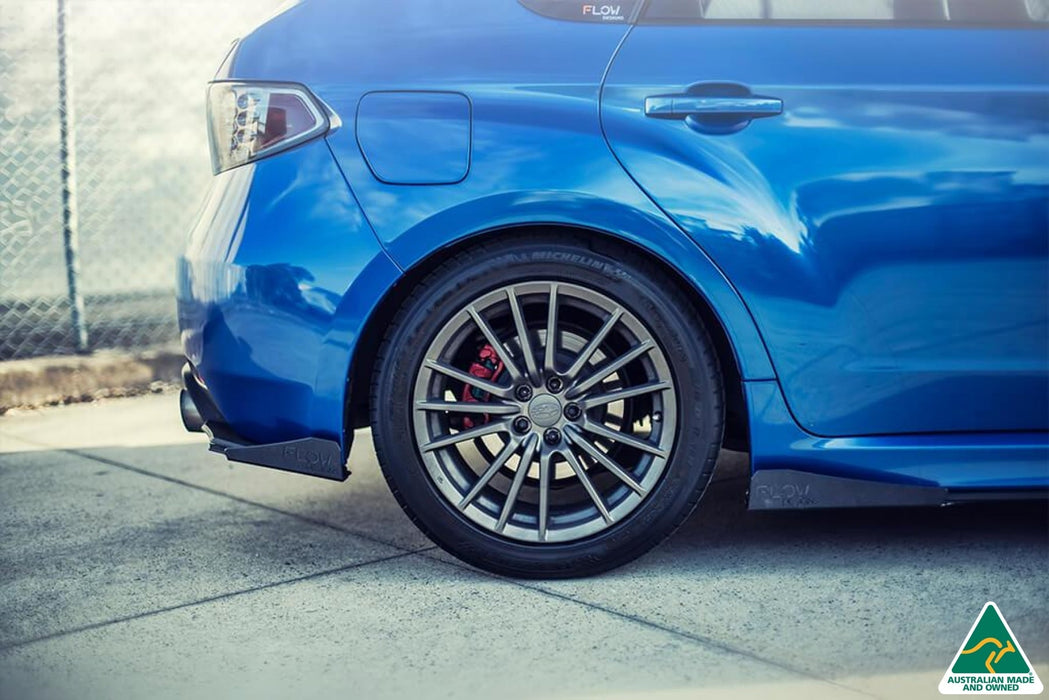 Impreza WRX / STI G3 Hatch (FL) Rear Spat Winglets (Pair)-Flow Designs