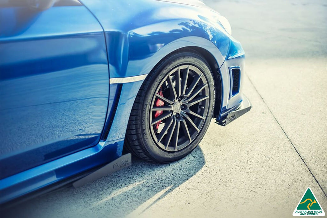 Impreza WRX / STI G3 Hatch (FL) Side Skirt Splitter Winglets (Pair)-Flow Designs
