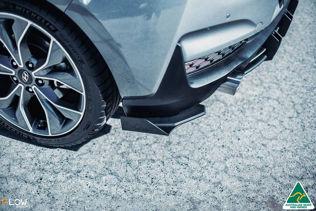 i30 N Line Hatch PD (2018-Current) Rear Spat Winglets (Pair)-Flow Designs