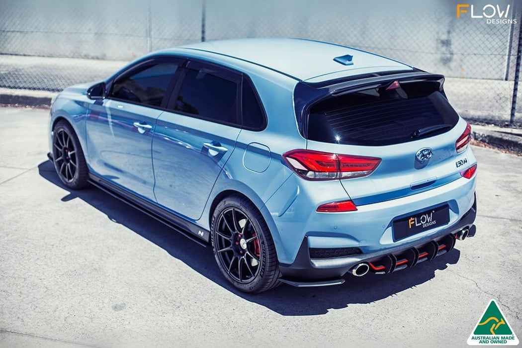 i30N Hatch PD (2018-2020) Rear Spats (Pair)-Flow Designs