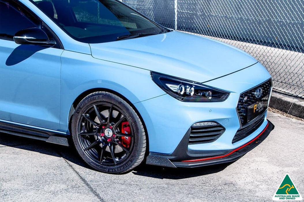 i30N Fastback PD Front Lip Splitter Winglets (Pair)-Flow Designs
