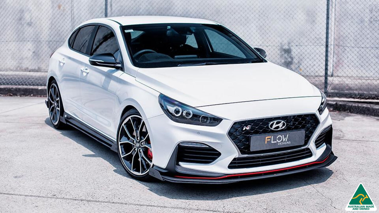 i30N Fastback PD Side Skirt Splitter Winglets (Pair)-Flow Designs