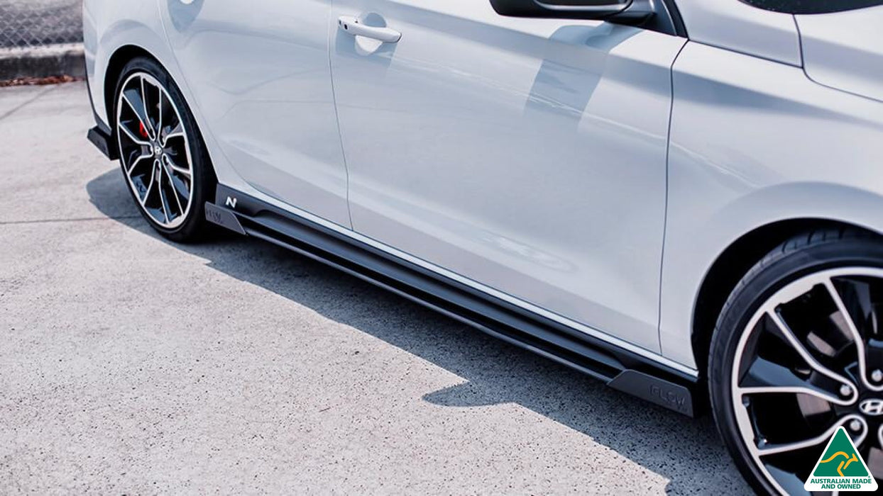i30N Fastback PD Side Skirt Splitter Winglets (Pair)-Flow Designs