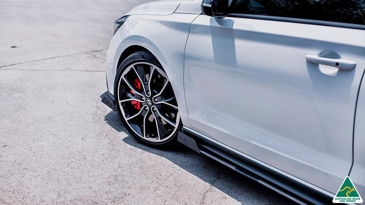 i30N Fastback PD Side Skirt Splitter Winglets (Pair)-Flow Designs