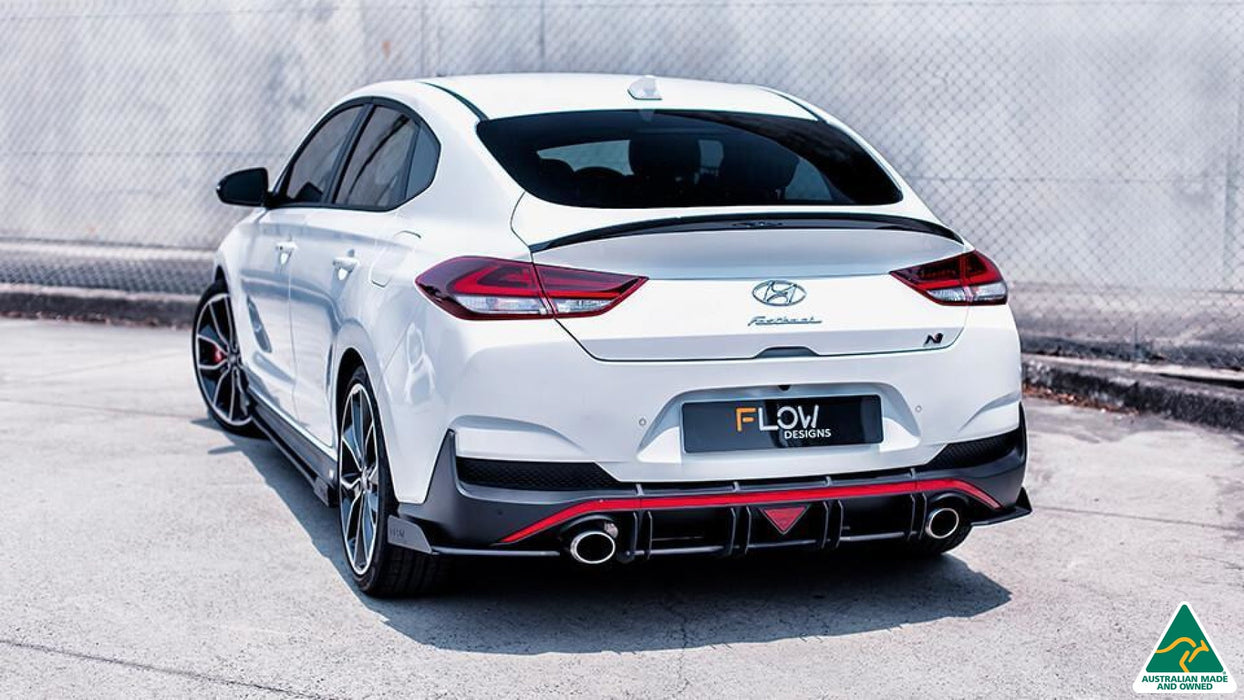 i30N Fastback PD Rear Spat Winglets (Pair)-Flow Designs