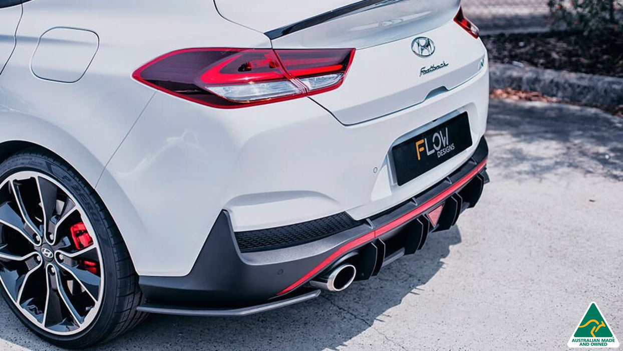 i30N Fastback PD Flow-Lock Rear Diffuser-Flow Designs