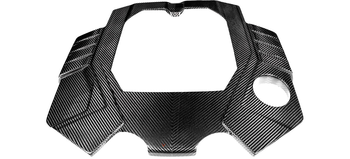 Eventuri - Audi C8 RS6 / RS7 Audi C8 RS6 RS7 Black Carbon Engine Cover Gloss