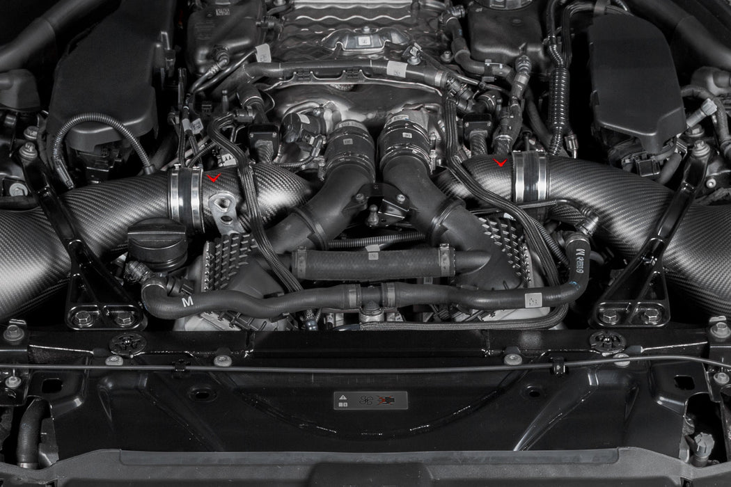 Eventuri - BMW G9X M5 BMW G90, G99 M5 Carbon Turbo Inlets - Matte Finish