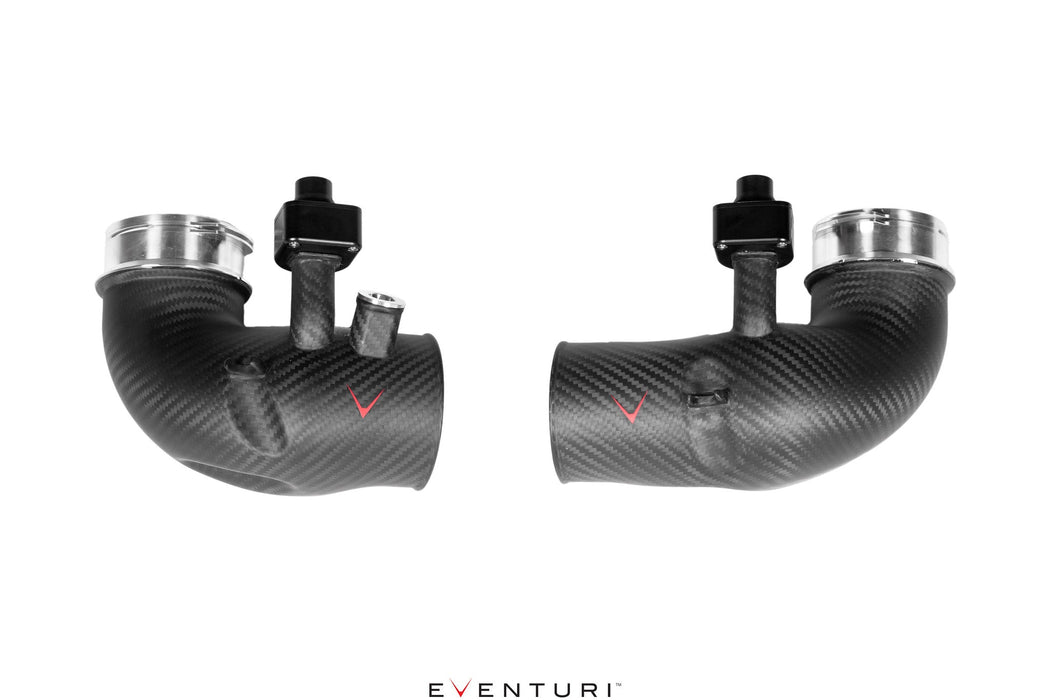 Eventuri - BMW G9X M5 BMW G90, G99 M5 Carbon Turbo Inlets - Matte Finish