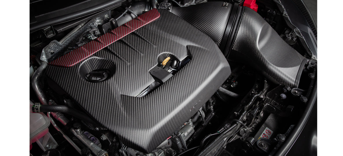 Eventuri - Toyota GR4 Toyota GR Yaris/Corolla Carbon Engine Cover - Gloss
