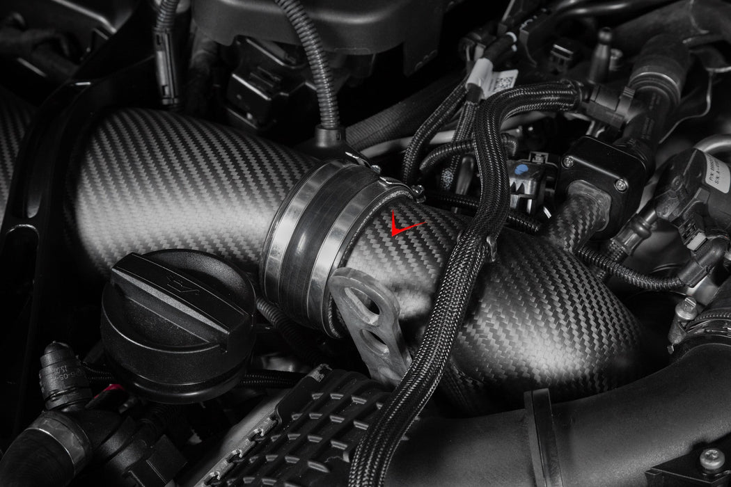 Eventuri - BMW G9X M5 BMW G90, G99 M5 Carbon Turbo Inlets - Matte Finish
