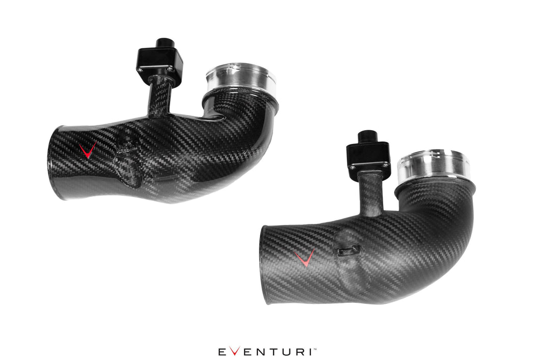 Eventuri - BMW G9X M5 BMW G90, G99 M5 Carbon Turbo Inlets - Matte Finish