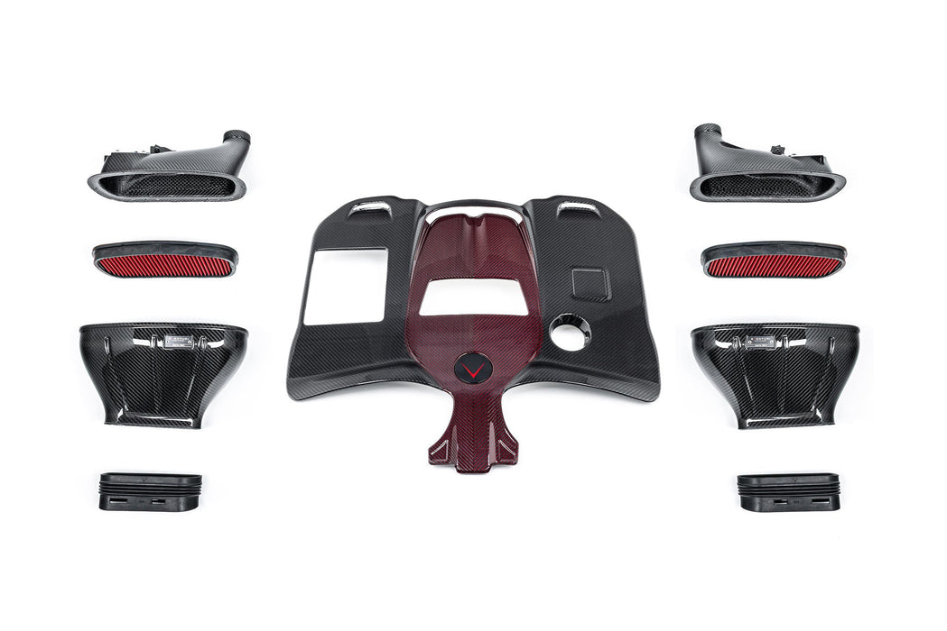 Eventuri - Mercedes-Benz G63 Mercedes G63 W463, W463A, W464 ; M177 Engine code Carbon Intake