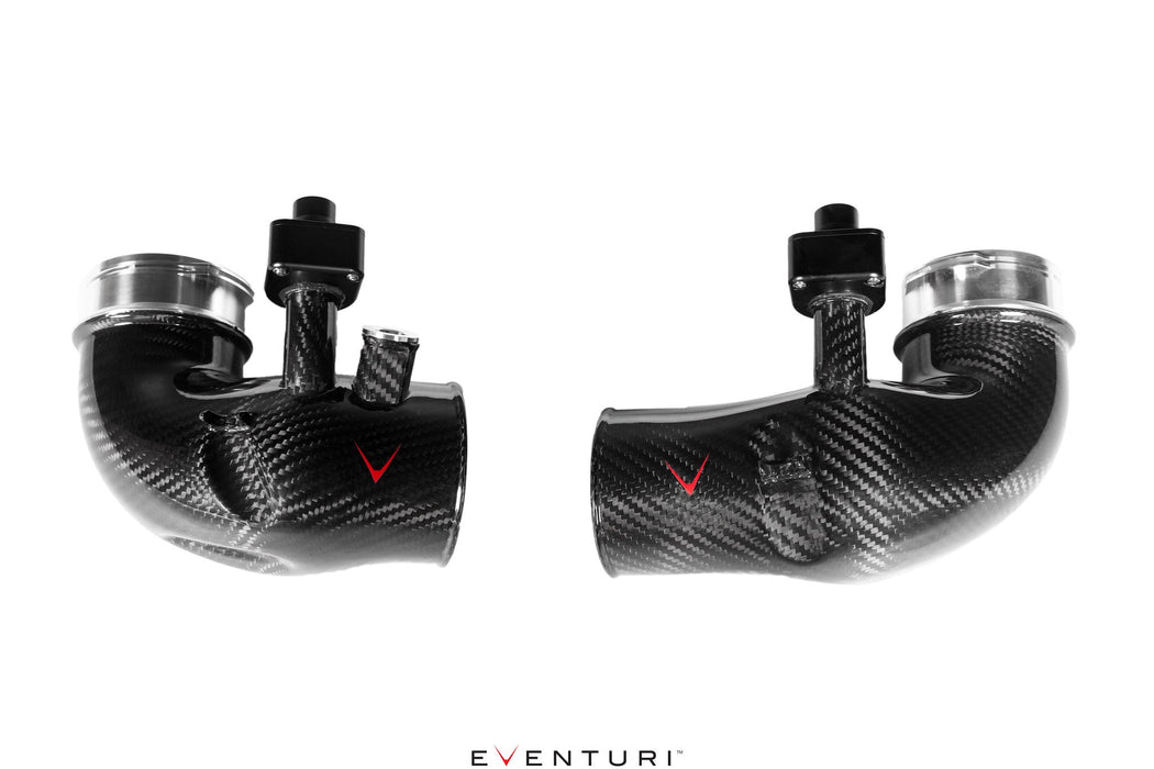 Eventuri - BMW G9X M5 BMW G90, G99 M5 Carbon Turbo Inlets - Gloss Finish