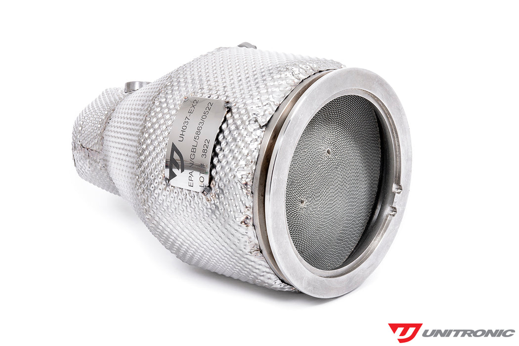 UNITRONIC PERFORMANCE DOWNPIPES FOR C8 RS 6 AND RS 7