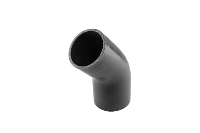 Turbosmart Silicon 45 Degree Reducer Elbow 2.75鈥?.00" (Black)