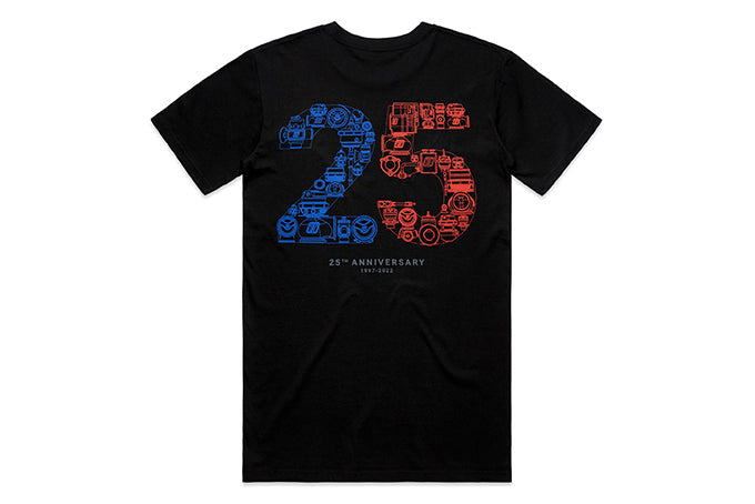 Turbosmart TS T-Shirt Black聽(25 Years) XXXL