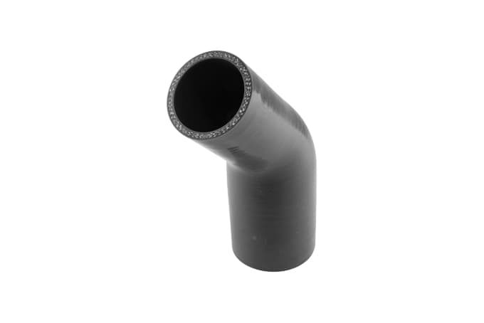 Turbosmart Silicon 45 Degree Reducer Elbow 2.00鈥?.50" (Black)