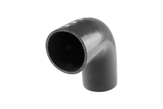 Turbosmart Silicon 90 Degree Reducer Elbow 2.75鈥?.00" (Black)
