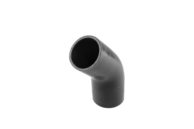 Turbosmart Silicon 45 Degree Reducer Elbow 2.25鈥?.50" (Black)