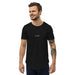 Valvetronic Men's Curved Hem T-Shirt white text - Harrys Euro