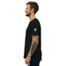 Valvetronic Men's Curved Hem T-Shirt white text - Harrys Euro