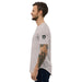Valvetronic Men's Curved Hem T-Shirt white text - Harrys Euro