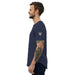 Valvetronic Men's Curved Hem T-Shirt white text - Harrys Euro