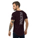 Valvetronic Men's Curved Hem T-Shirt white text - Harrys Euro