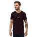 Valvetronic Men's Curved Hem T-Shirt white text - Harrys Euro