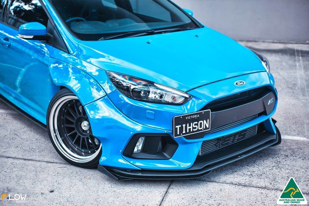 MK3 Focus RS Front Lip Splitter Extensions (Pair)-Flow Designs