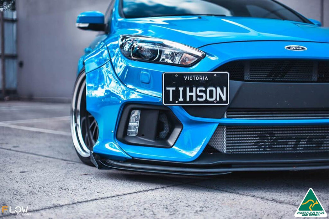 MK3 Focus RS Front Lip Splitter Extensions (Pair)-Flow Designs
