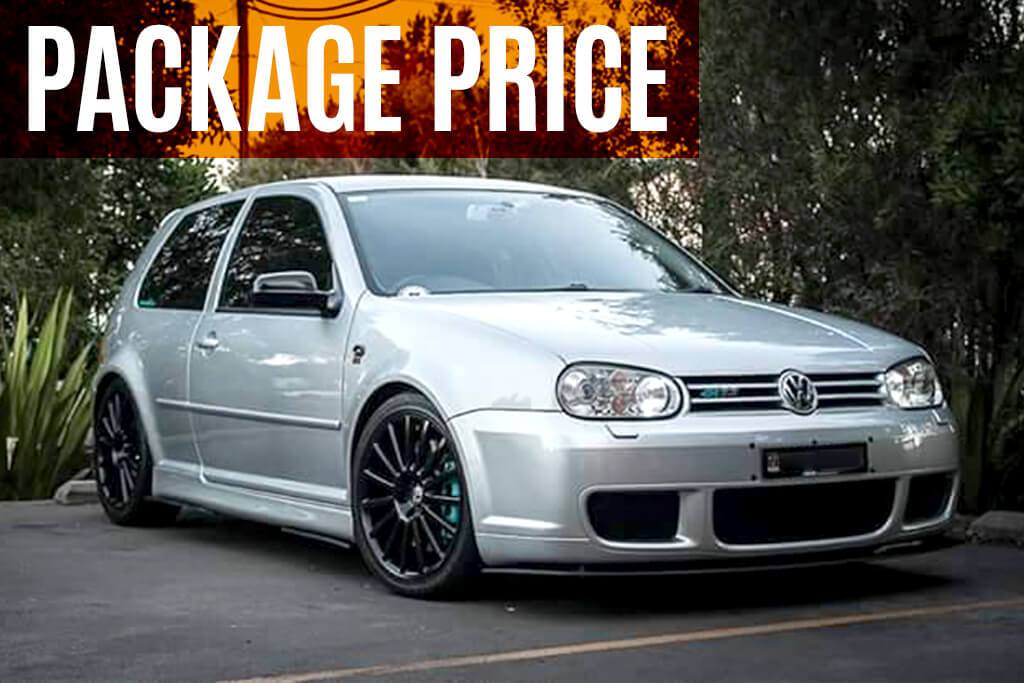 MK4 Golf R32 Full Lip Splitter Set-Flow Designs