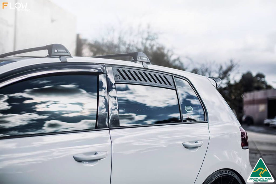 MK6 Golf GTI & R Window Vents (Pair)-Flow Designs