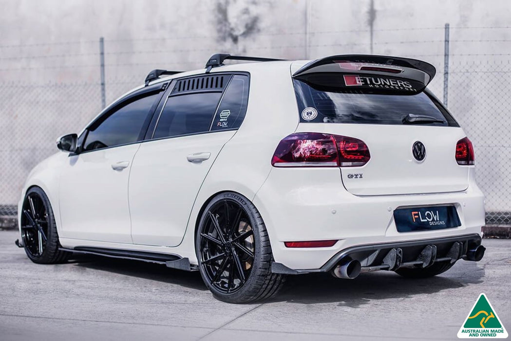 MK6 Golf GTI & R Window Vents (Pair)-Flow Designs