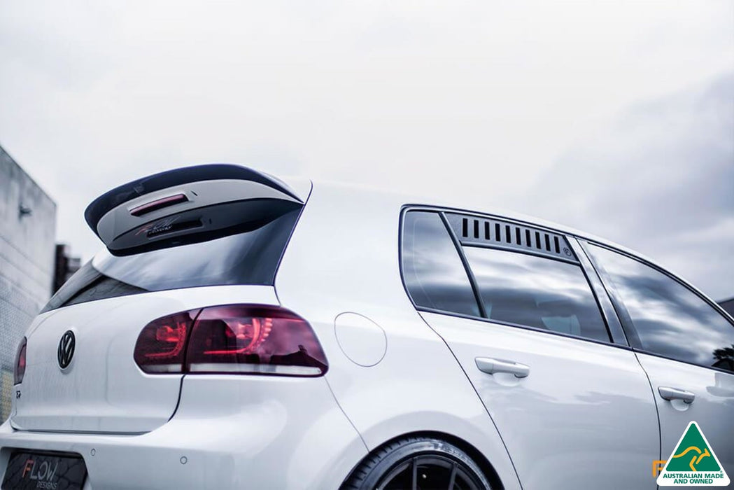 MK6 Golf GTI & R Window Vents (Pair)-Flow Designs