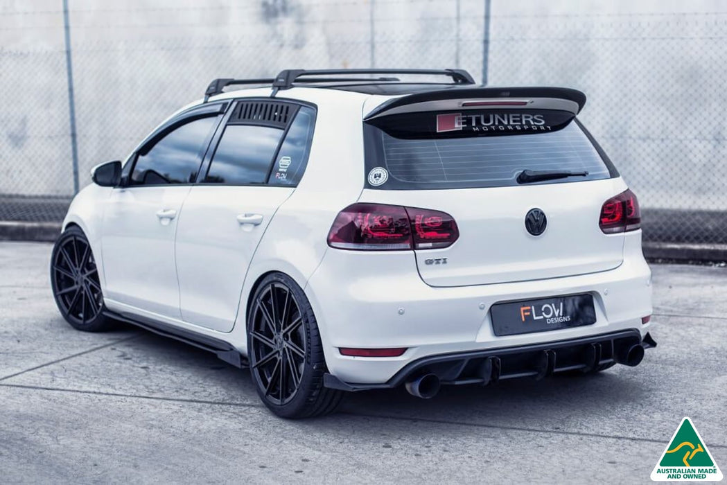 MK6 Golf GTI Flow-Lock Rear Diffuser-Flow Designs